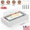Tabletop Fire Pit With Roasting Sticks Portable Indoor Outdoor Tabletop Fireplace Ethanol Mini Fire Pit Table Top Decoration for Christmas Dinner Part
