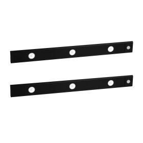 2Pack Rechargeable Cabinet Light Motion Sensor Light Cordless LED Closet Lamp 3 Colors Dimmable Light for Kitchen Cabinet (Option: 40CM_Black)