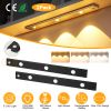 2Pack Rechargeable Cabinet Light Motion Sensor Light Cordless LED Closet Lamp 3 Colors Dimmable Light for Kitchen Cabinet
